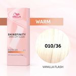 Wella Professionals Shinefinity Zero Lift Glaze 010/36 Vanilla Flash 60ML