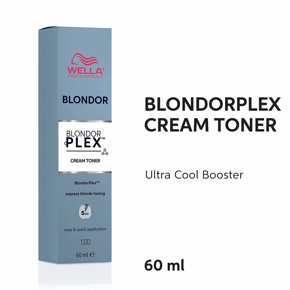 Wella Professionals Blondor Blondorplex Cream Toner - 86 Ultra Cool Booster 60ml