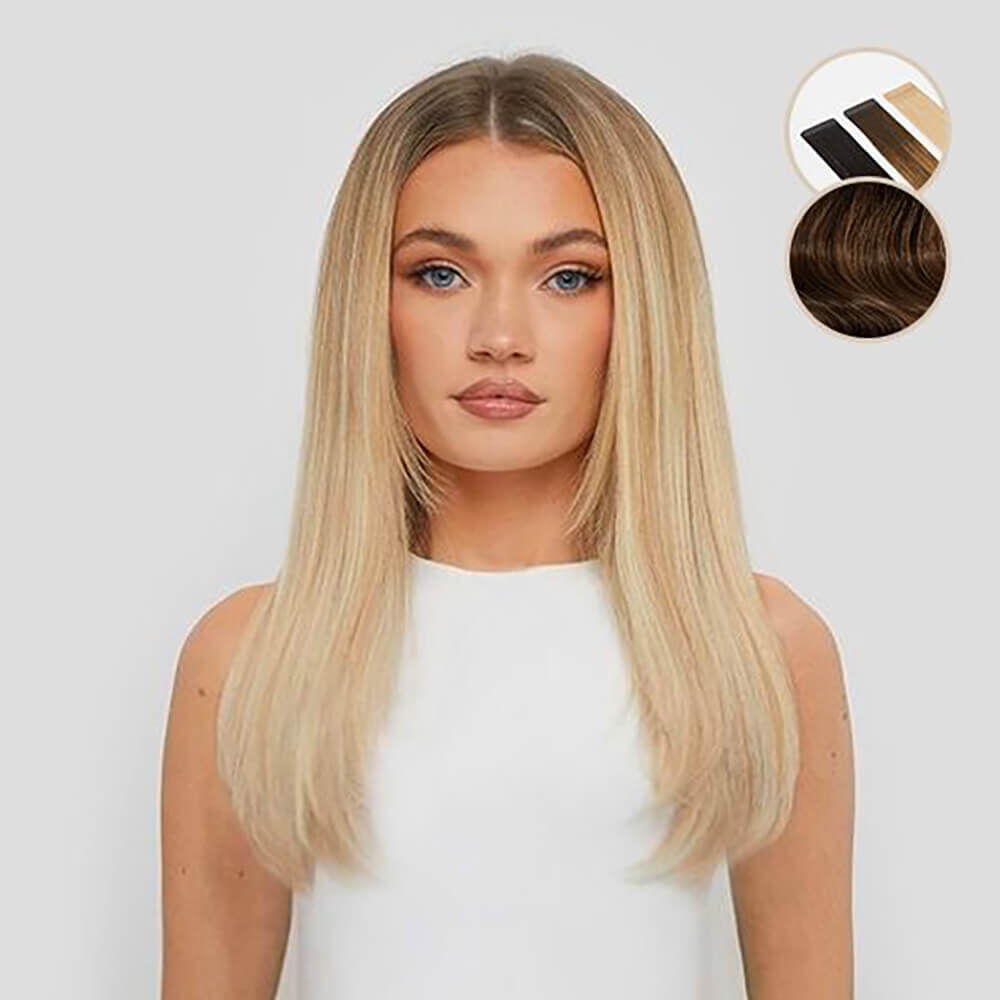 Beauty Works Celebrity Choice Slim Line Tape Hair Extensions 16 Inch - Dubai 48g
