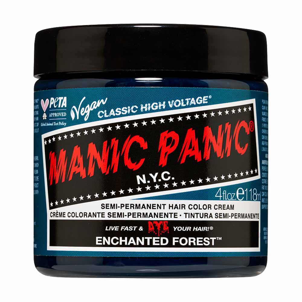 Manic Panic High Voltage Semi Permanent Hair Colour Cream - Enchanted Forest 118ml