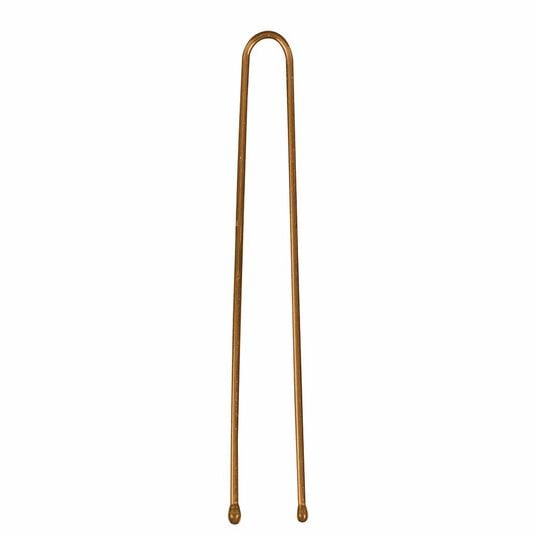 Sibel Metal Straight Bobby Pins 70mm, Brown, Pack of 500