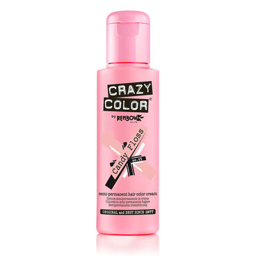 Crazy Color Crazy Color Semi Permanent Hair Colour Cream - Candyfloss 100ml