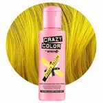Crazy Color Semi Permanent Hair Colour Cream - Canary Yellow 100ml