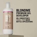 Schwarzkopf Professional BlondMe Premium Gel Glow Toner Developer - 2% 7 Vol 1l