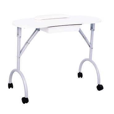 Salon Services Curved Portable Nail Station