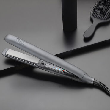 Diva Pro Styling Precious Metals Touch Hair Straightener Titanium