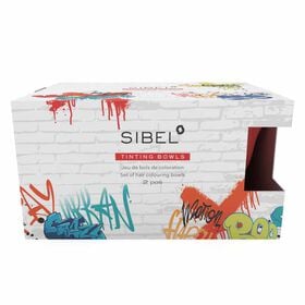Sibel Graffiti Tinting Bowls, Pack of 2
