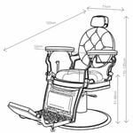 Barburys Barber Chair COP Malone II Bronze