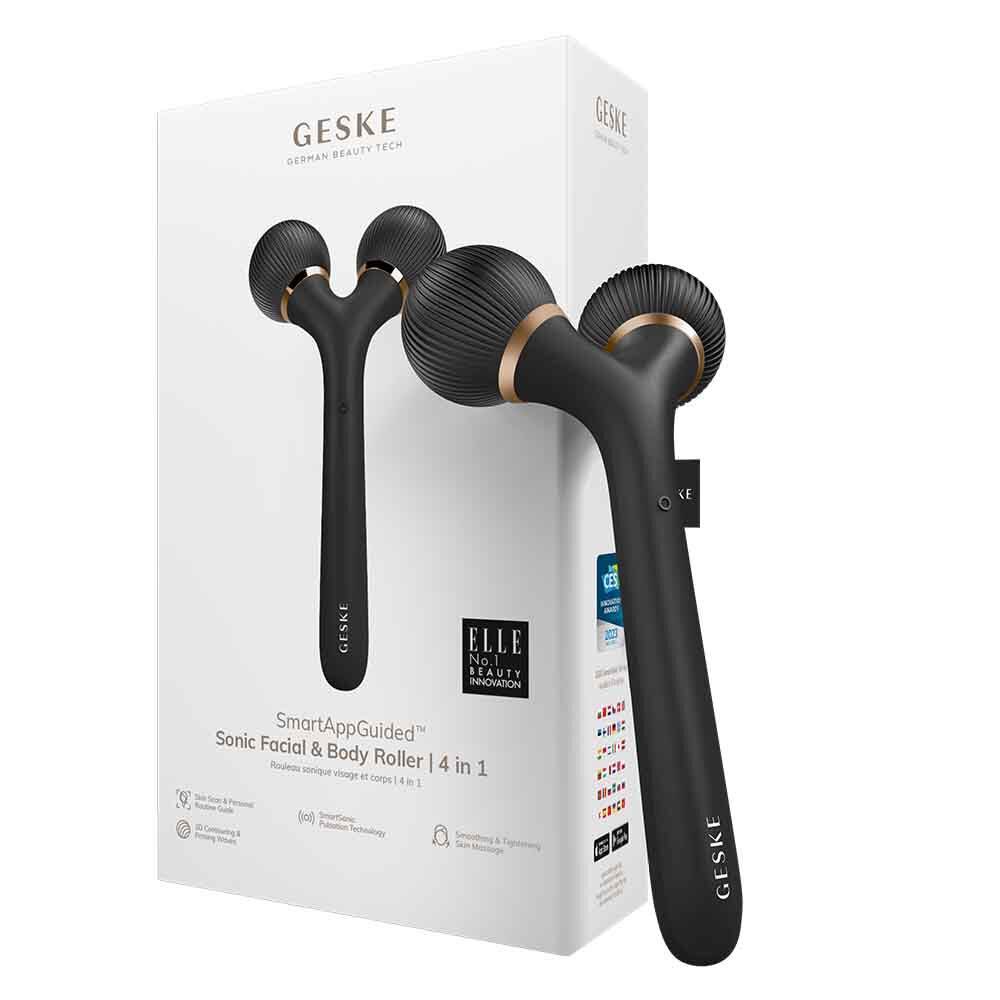 GESKE Sonic Facial & Body Roller | 4 in 1 GESKE Sonic Facial & Body Roller | 4 in 1