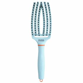 Olivia Garden Inner Child FingerBrush Care Iconic Boar & Nylon - Light Blue