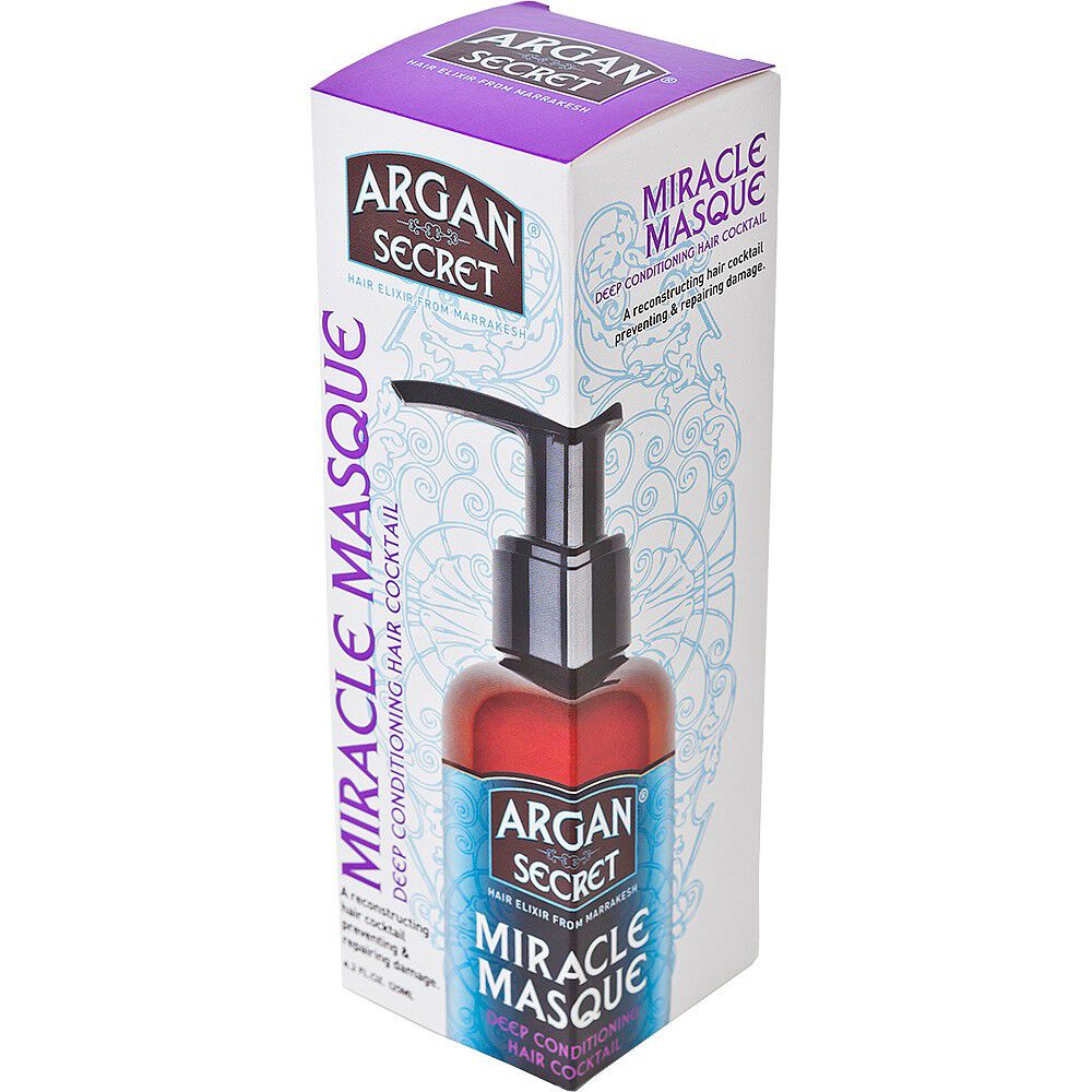 Argan Secret Miracle Masque Deep Conditioning Treatment 125ml