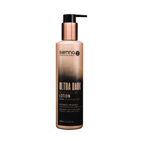 Sienna X Ultra Dark Q10 Tinted Self Tan Lotion 200ml