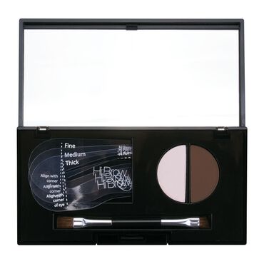 Hi Brow 24hr Brow Powder Compact Dark Brown