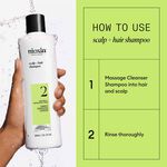 Nioxin System 2 Scalp + Hair Thickening Shampoo for Natural Hair with Progressed Thinning 300ml