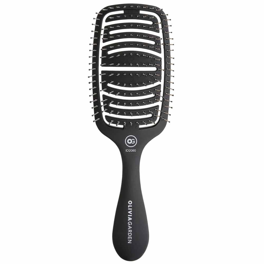 Olivia Garden Essential Hair Brush Thick Hair Black