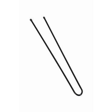 Salon Services Heavy Plain Pin Black Pack of 500