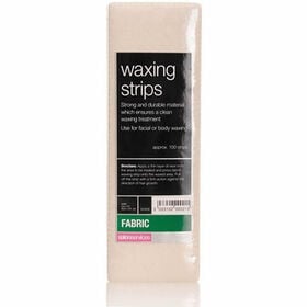 Salon Services Fabric Waxing Strips 100 pack