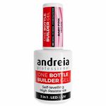 Andreia Professional One Bottle Builder Gel 3 In 1 - Low Viscosity Builder Gel Baby Pink, 14ml