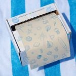 Framar Beach Bum Medium Embossed Hair Foil Roll 320ft