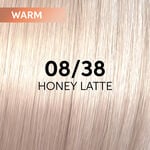 Wella Professionals Shinefinity Zero Lift Glaze - 08/38 Warm Honey Latte 60ml