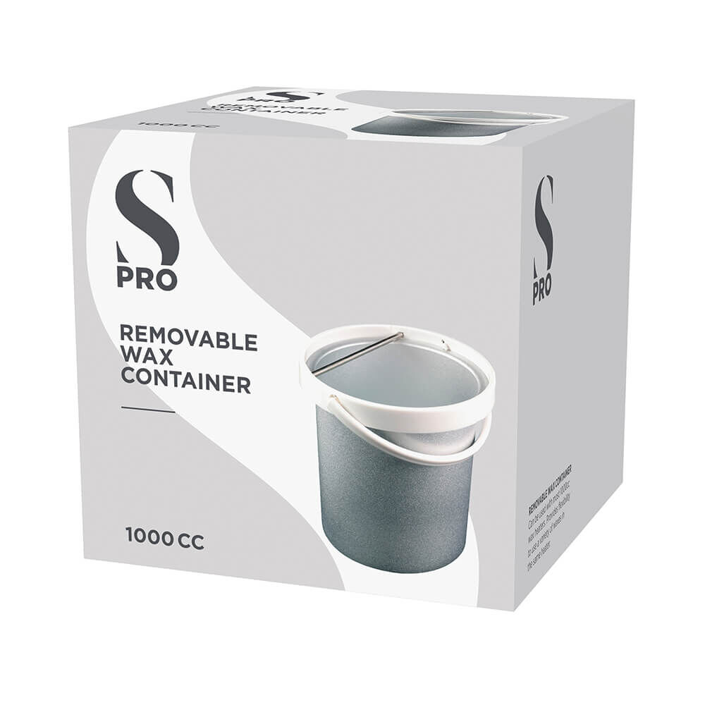 S-PRO Removable 1000cc Wax Container Manufacturer Code 030414BK