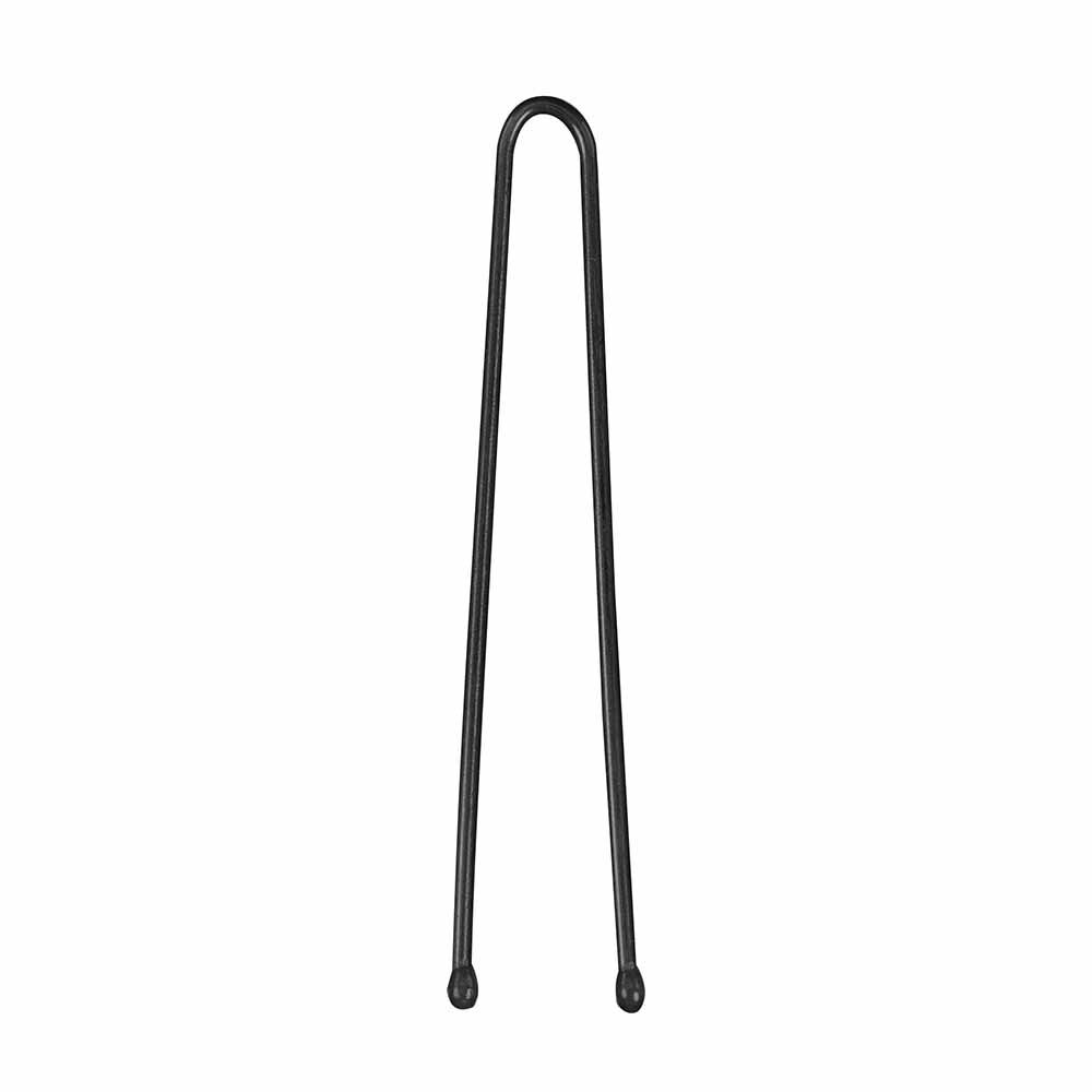 Sibel Metal Straight Bobby Pins 50mm, Black, Pack of 500