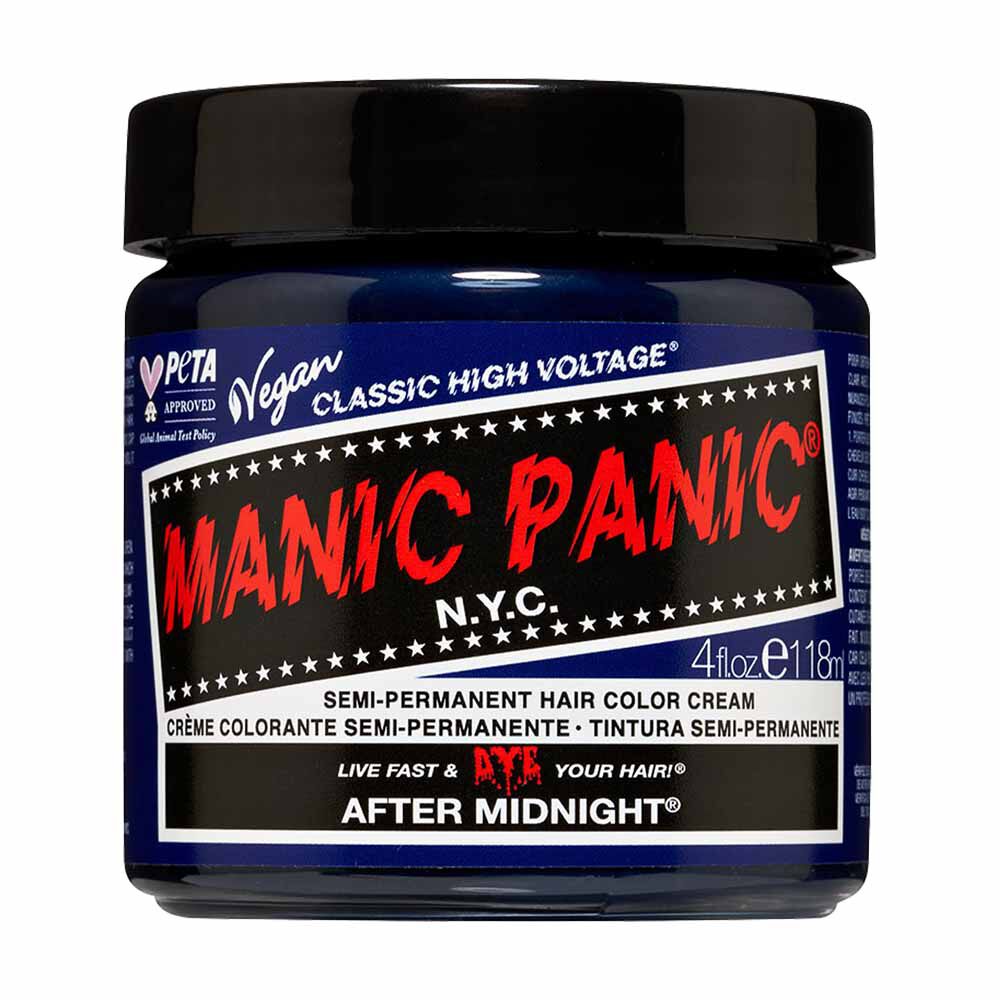 Manic Panic High Voltage Semi Permenant Hair Colour Cream - After Midnight 118ml