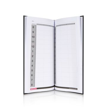 Salon Services Appointment Book - Black & Rose Gold