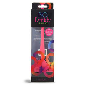 Framar Big Daddy Multi Color Brush Set, Pack of 3