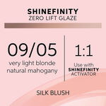 Wella Professionals Shinefinity Zero Lift Glaze - 09/05 Natural Silk Blush 60ml