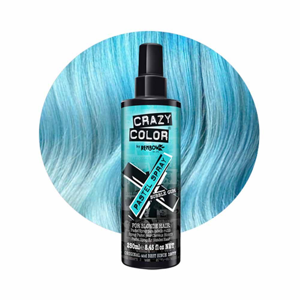 Crazy Color Pastel Spray Temporary Hair Colour Bubblegum 250ml Temporary Hair Dye Sally Beauty