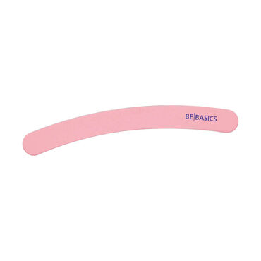 BeBasics Pink Boomerang Nail File 280/320, Single BeBasics Pink Boomerang Nail File 280/320, Single