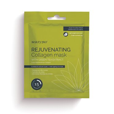 Beauty Pro Rejuvenating Collagen Mask with Green Tea Extract