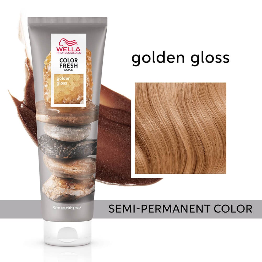 Wella Professionals Color Fresh Mask Golden Gloss 150ml Hair Masks & Treatments Sally Beauty
