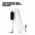 ghd Duet Blowdry Hair Dryer Brush in White