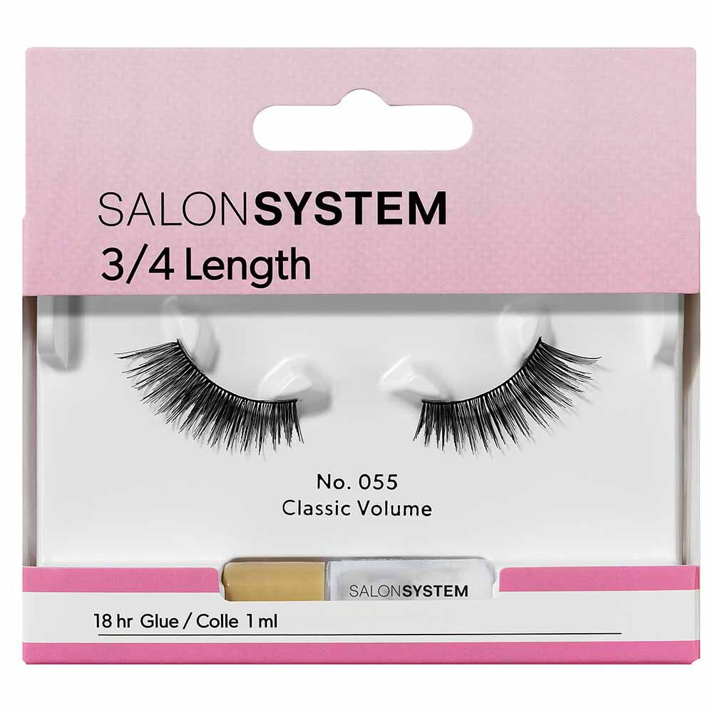 Salon System Strip Lash 055 3/4 Length