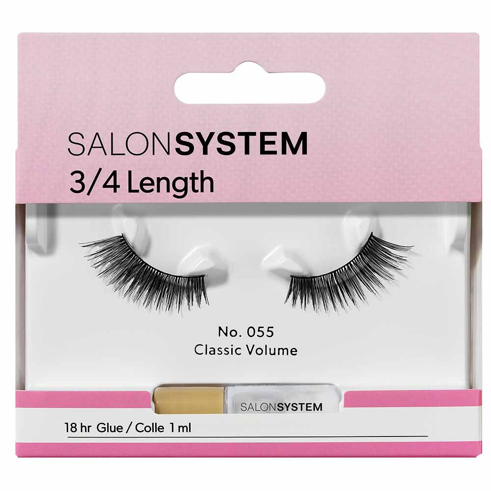 Salon System Strip Lash 055 3/4 Length 16g