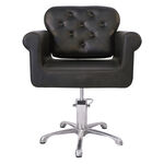 S-PRO Brianna Luxury Styling Chair with Button Detail