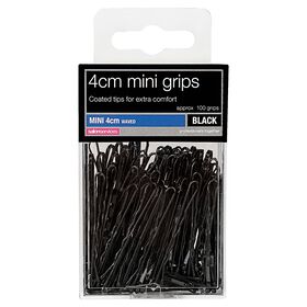 Salon Services Mini 4cm Hair Grips, Pack of 100