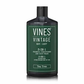 Vines Vintage 3-in-1 Shampoo, Conditioner & Body Wash 500ml