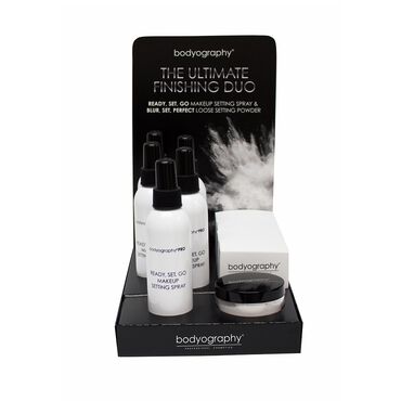 Bodyography Ultimate Finishing Duo 8 piece Display