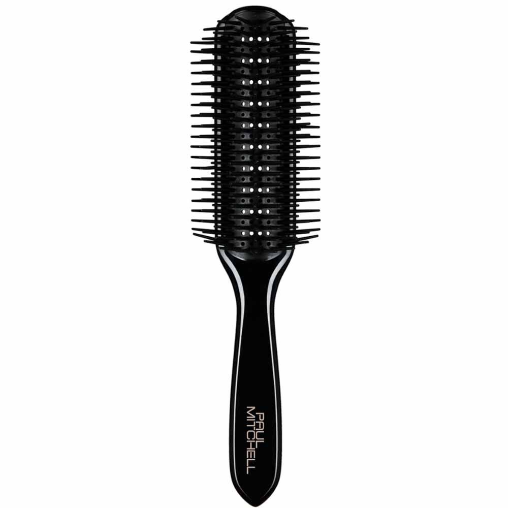 Phillips Brush Light Touch Haarbürste – 8 Nylonborsten, Schwarz, Für Styling & Entwirren