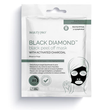 Beauty Pro Black Peel Charcoal Mask pack of 3