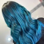 Crazy Color Semi Permanent Hair Colour Cream - Blue Jade 100ml