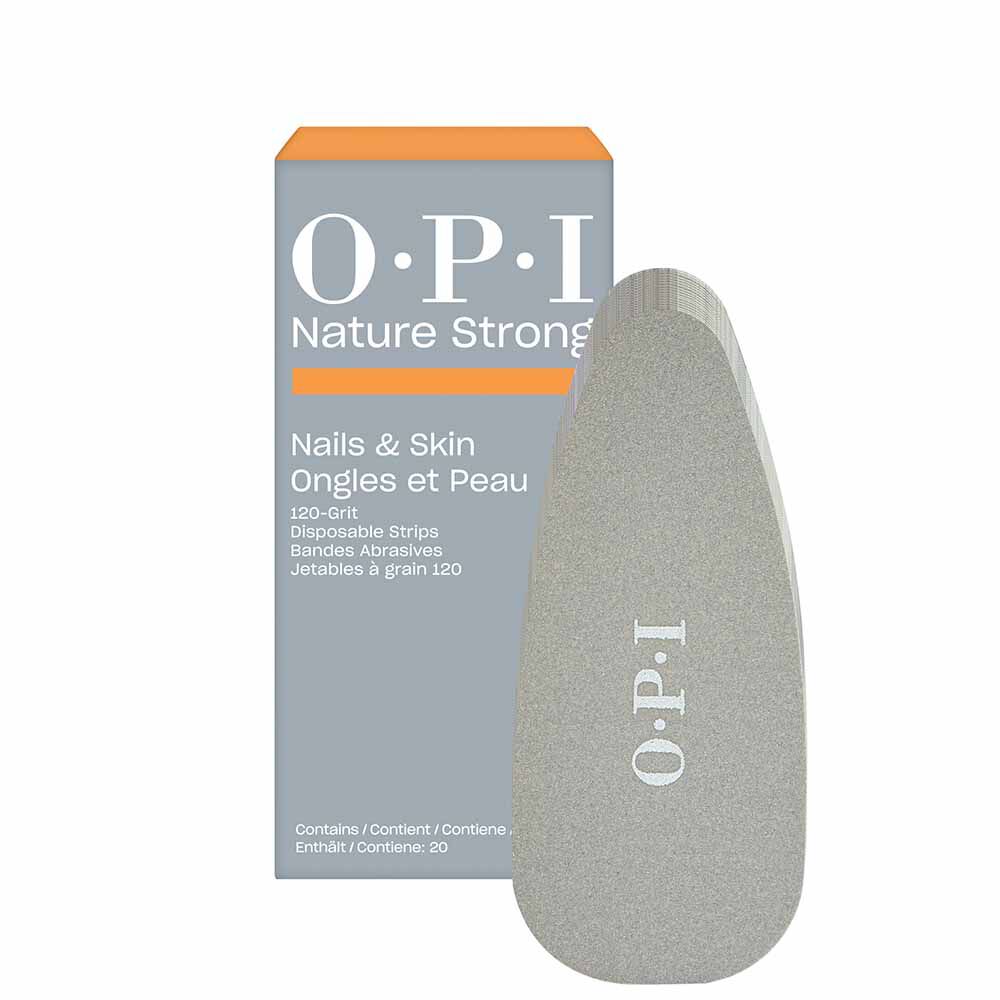 OPI Nature Strong Skincare Disposable Grit Strips - 120 Grit 82g