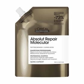 L'Oréal Professionnel Serie Expert Absolut Repair Molecular Shampoo Refill 500ml L'Oréal Professionnel Serie Expert Absolut Repair Molecular Shampoo Refill 500ml