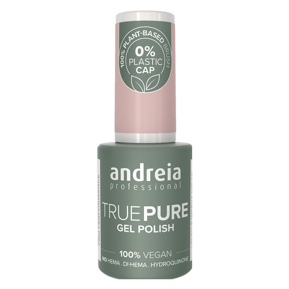 Andreia Professional True Pure T08 Nude Pink - Hema Free Gel Polish, 10.5ml