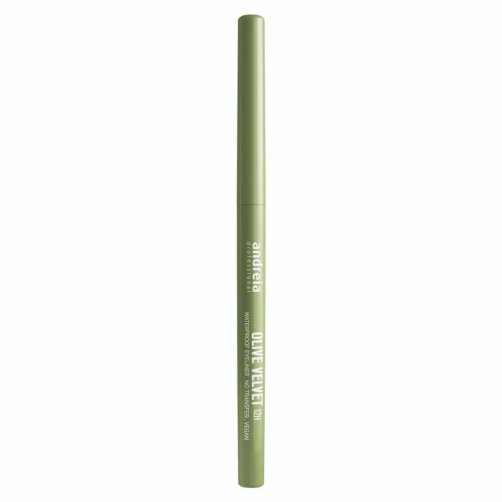 Andreia Professional Olive Velvet 12H, Waterproof Eyeliner - Olive Green 0.31g