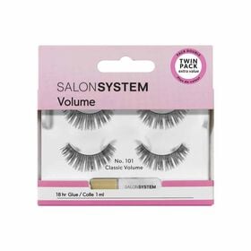 Salon System Natural Strip 101 Volume Twin Pack