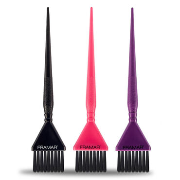 Framar Tri Hair Colour Brush Set - Pack of 3